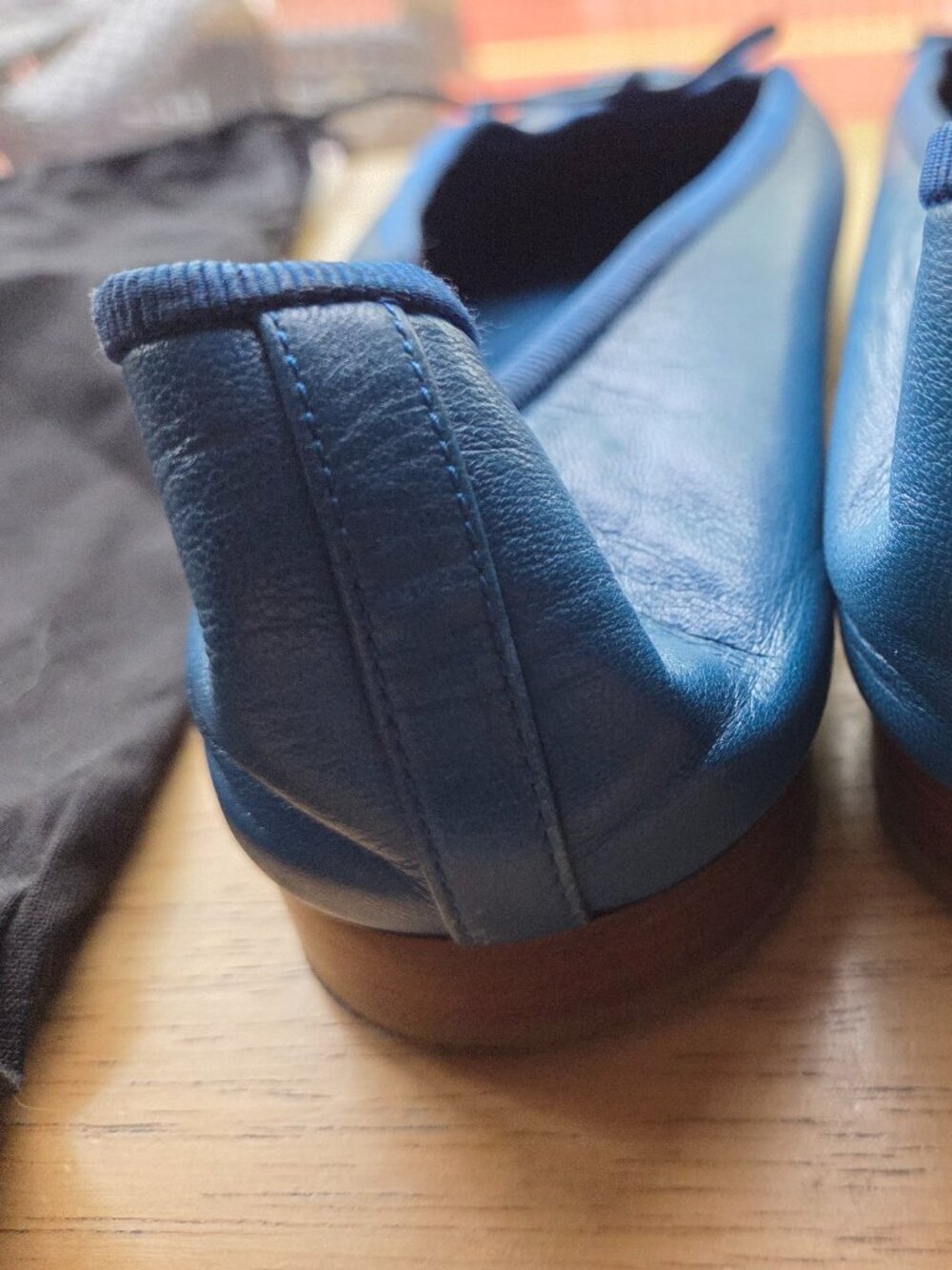 Vintage Chanel Royal Blue Ballet Flats - Picture 6 of 15